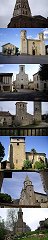 Various Churches and Gates (Gers, France)