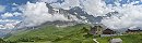 Eiger, Mnch and Jungfrau Peaks from Kleine Scheidegg (Berner Oberland, Switzerland)