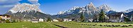 Zugspitze from Lermoos (Tyrol, Austria)