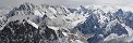 Mont Blanc Range from Aiguille du Midi (Haute-Savoie, France)