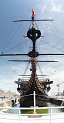 Bow of the replica of a boat Anno 1651 (Den Helder, Netherlands)
