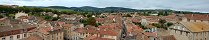 Cluny depuis la tour des Fromages (Sane-et-Loire, France)