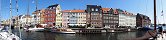Canal and Homes in Copenhagen (Denmark)