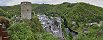 The Castle and the Village of Esch-sur-S�re (Luxembourg)
