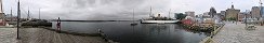 Halifax from the wharf (Nova Scotia, Canada)