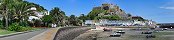 Le ch�teau de Mont Orgueil pr�s de Gorey (Jersey)