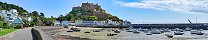 Le ch�teau de Mont Orgueil pr�s de Gorey (Jersey)