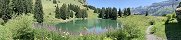 Lake Retaud near Les Diablerets (Canton of Vaud, Switzerland)