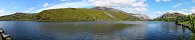 Lake Padarn and Mount Snowdon (Llanberis, Wales)
