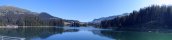 Lenzerheide Lake and Valbella (Eastern Switzerland)