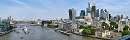 Londres depuis le Tower Bridge (Angleterre)