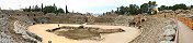 L'amphithtre romain  Merida (Espagne)