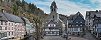 La petite ville de Montjoie (Rh�nanie-du-Nord-Westphalie, Allemagne)