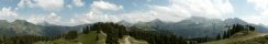 Super Morzine ridge (Haute-Savoie, France)