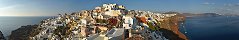 The Small Town of Oia (Santorini Island, Greece)