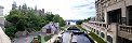 The Rideau Canal and Locks in Ottawa (Ontario, Canada)