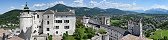 La forteresse de Hohensalzburg (Salzbourg, Autriche)