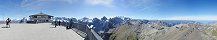 View from Schilthorn Summit (Berner Oberland, Switzerland)