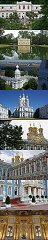 Les palais de St. Petersbourg (Russie)
