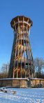 Sauvabelin tower in Lausanne (Swiss french area)