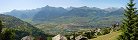 View from Veysonnaz (Canton of Valais, Switzerland)