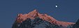 Wetterhorn Mountain at Dusk (Berner Oberland, Switzerland)